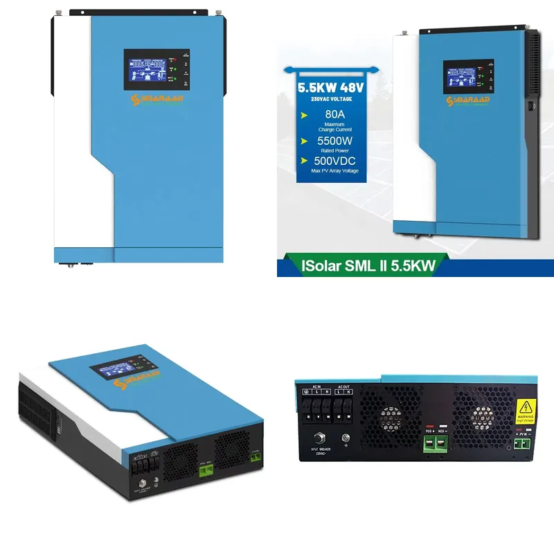 Hybrid Solar Inverter 5.5Kw Mppt 48V - Güneş Enerjisi Kontrol Cihazı 3.5KW 5.5KW