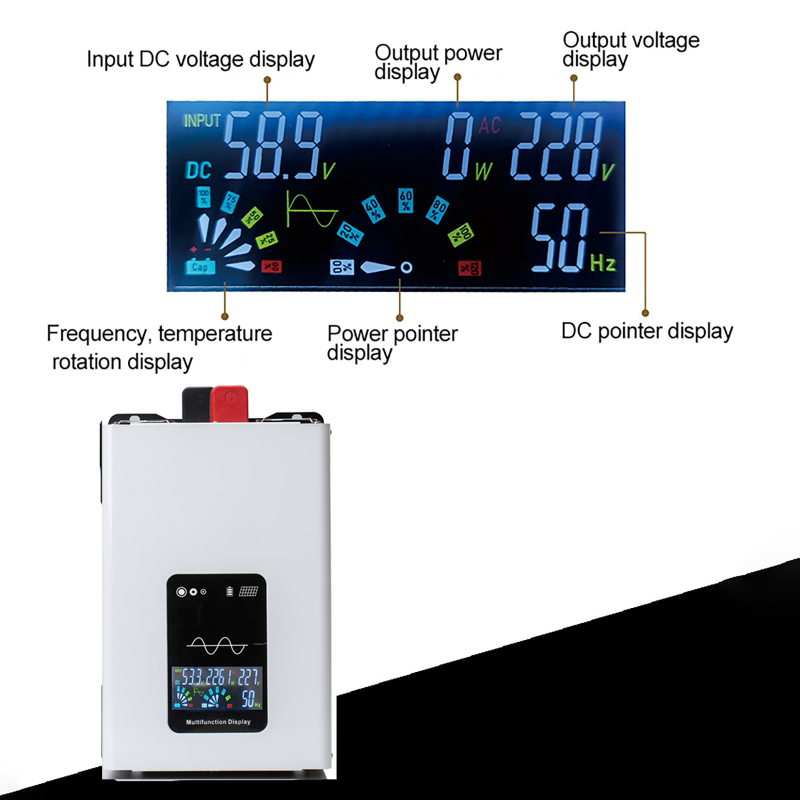 İnvertör 12v 220v Saf Sinüs Da - Pure Sine Wave Inverter 5000W 48V 220V incelemesi ve fiyatı