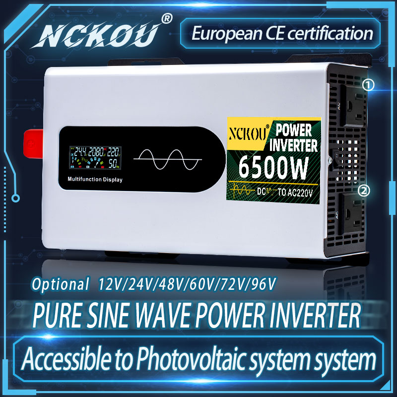 Inversor 12v 24v 48v 72v Para  - Pure Sine Wave Inverter 5000W 48V 220V incelemesi ve fiyatı