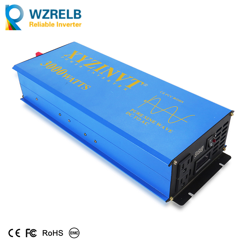 3000W Güneş Enerjisi Invertör  - Inverter Pure Sine Wave 60Hz 120V 3000W incelemesi ve fiyatı